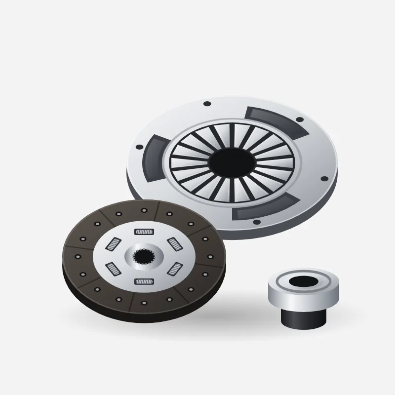Clutch Kit (3-piece), Renault Kwid 1.0