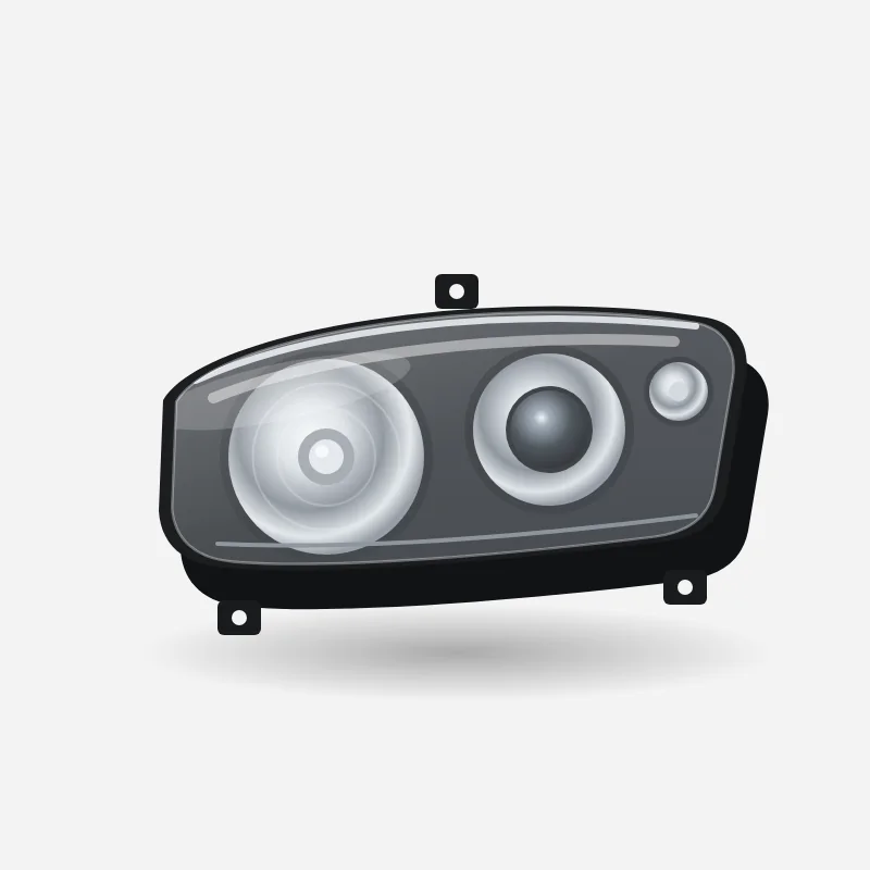 Headlight (left), Ford Ranger 2.2 / 3.2 TDCi